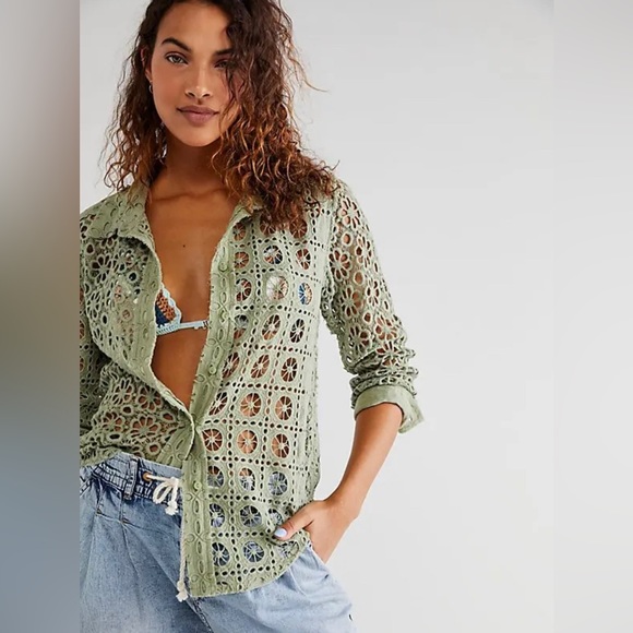 VHTF FP ONE YESENIA SHACKET (M) - Picture 3 of 6